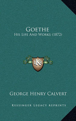 Book cover for Goethe