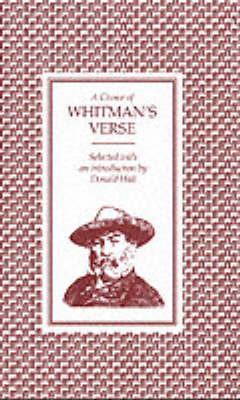 Book cover for A Choice of Whitman's Verse