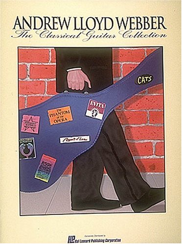 Book cover for LLOYD WEBBER ANDREW THE CLASSICAL GUITAR COLLECTION GTR BOOK