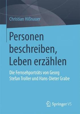 Book cover for Personen beschreiben, Leben erzählen