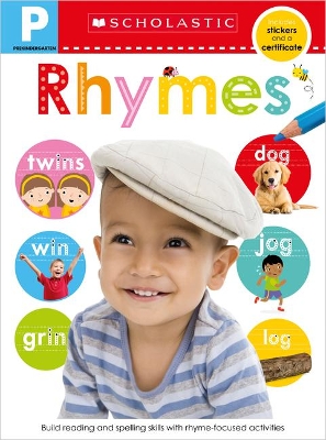 Book cover for Rhymes Pre-K Workbook: Scholastic Early Learners (Skills Workbook)