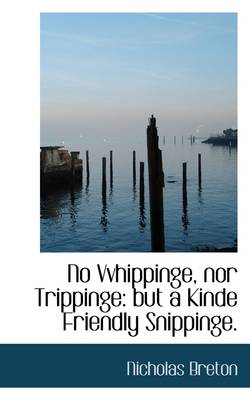 Book cover for No Vvhippinge, Nor Trippinge