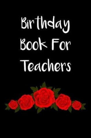 Cover of Birthday Book for Teachers