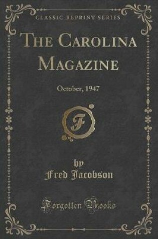 Cover of The Carolina Magazine