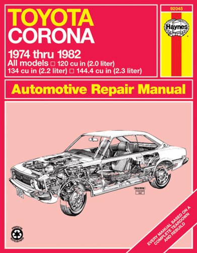 Book cover for Toyota Corona (74 - 82)