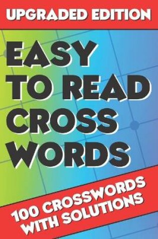 Cover of Easy to Read Crosswords