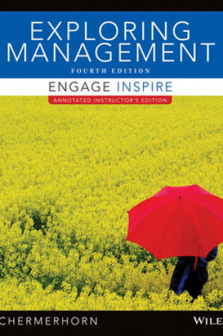 Cover of Exploring Management, Fourth Edition Binder Ready Version