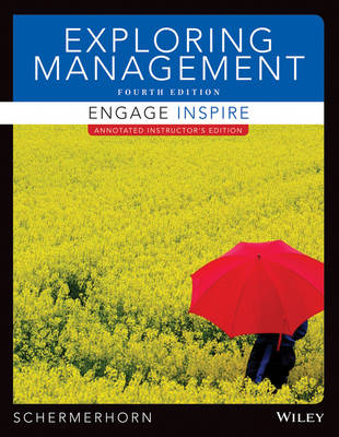 Book cover for Exploring Management, Fourth Edition Binder Ready Version