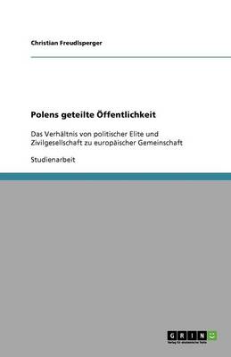 Book cover for Polens geteilte Öffentlichkeit