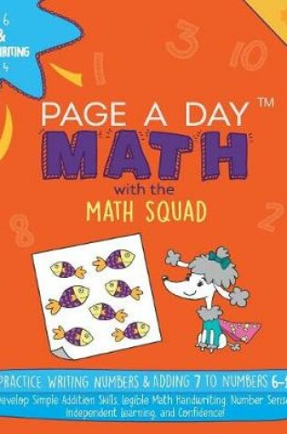 Cover of Page a Day Math Addition & Math Handwriting Book 4 Set 2