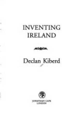 Cover of Inventing Ireland