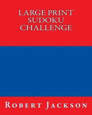 Book cover for Large Print Sudoku Challenge