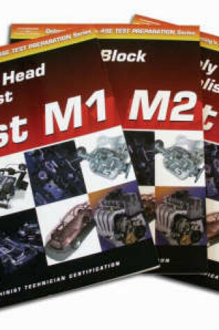 Cover of ASE Test Prep for Engine Machinists (M1-M3): Complete Set