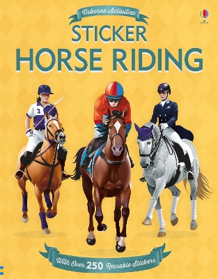 Book cover for Sticker Horse Riding
