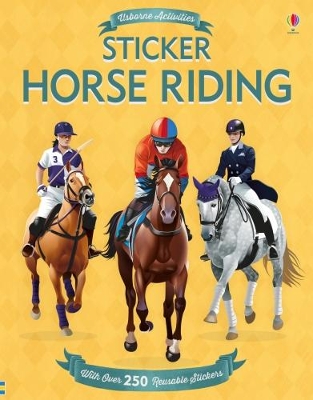 Book cover for Sticker Horse Riding