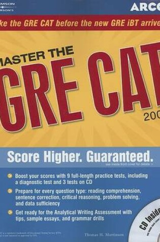 Cover of Arco Master the GRE CAT