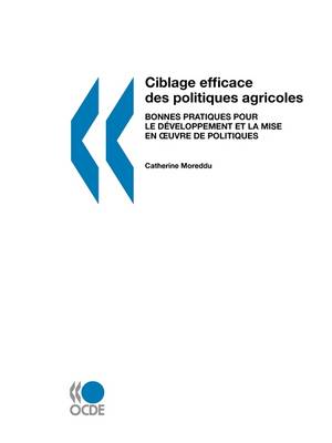 Book cover for Ciblage efficace des politiques agricoles