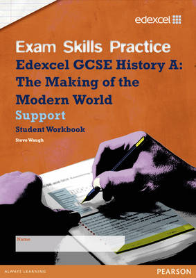 Book cover for Edexcel GCSE Modern World History Exam Skills Practice Workbook - Support