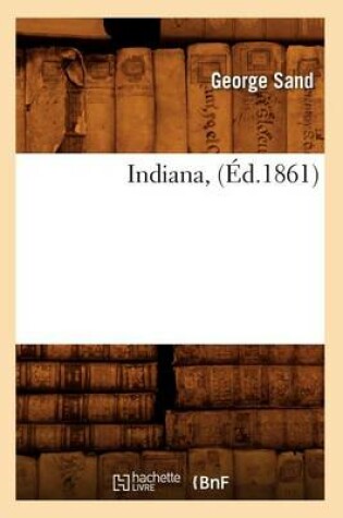 Cover of Indiana, (Ed.1861)