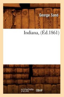 Book cover for Indiana, (Ed.1861)