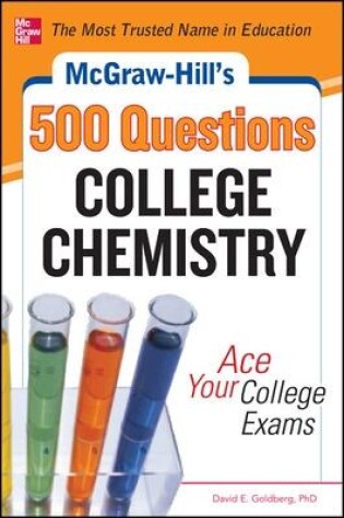 Cover of McGraw-Hill's 500 College Chemistry Questions