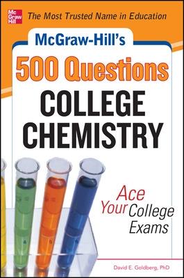 Book cover for McGraw-Hill's 500 College Chemistry Questions