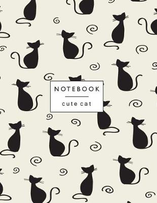 Book cover for Notebook cute cat