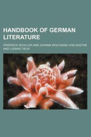 Cover of Handbook of German Literature