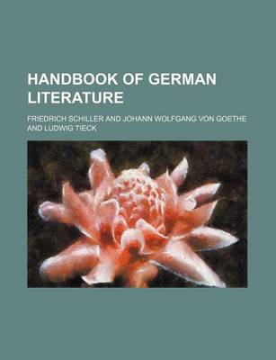 Book cover for Handbook of German Literature