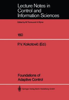 Book cover for Foundations of Adaptive Control