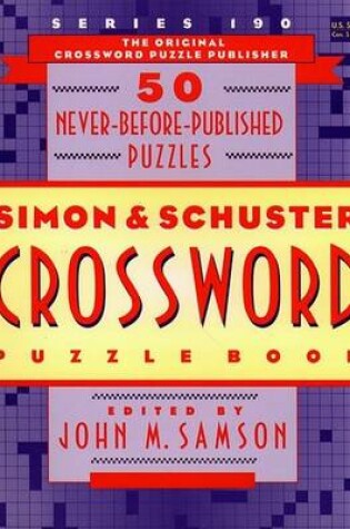 Cover of Simon & Schuster Crossword Boo