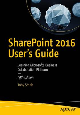 Book cover for SharePoint 2016 User's Guide