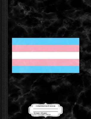 Book cover for Transgender Pride Flag Composition Notebook