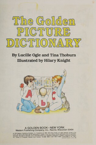 Cover of The Golden Picture Dictionary