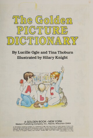 Cover of The Golden Picture Dictionary