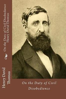 Book cover for On the Duty of Civil Disobedience Henry David Thoreau