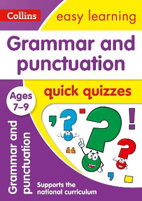 Book cover for Grammar & Punctuation Quick Quizzes Ages 7-9