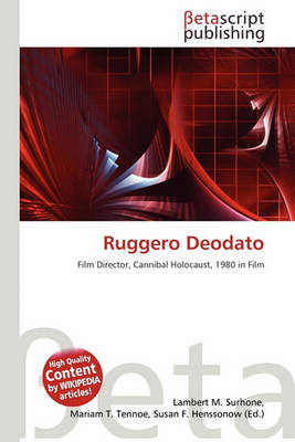 Cover of Ruggero Deodato