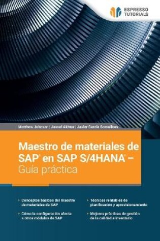 Cover of Maestro de materiales de SAP en SAP S/HANA - Guía práctica