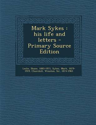 Book cover for Mark Sykes