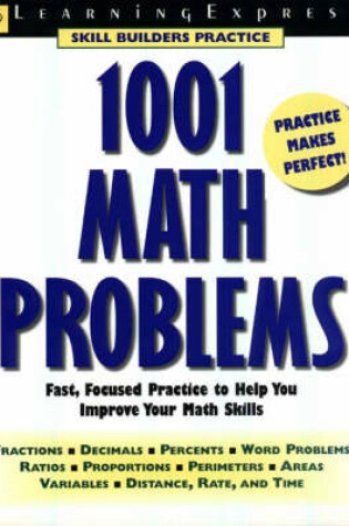 Cover of 1001 Math Problems