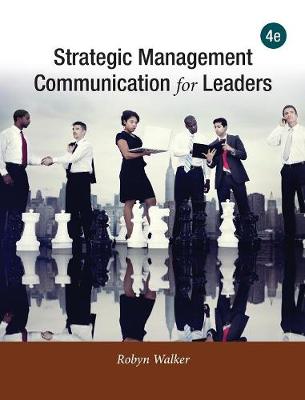 Book cover for Strategic Management Communication for Leaders