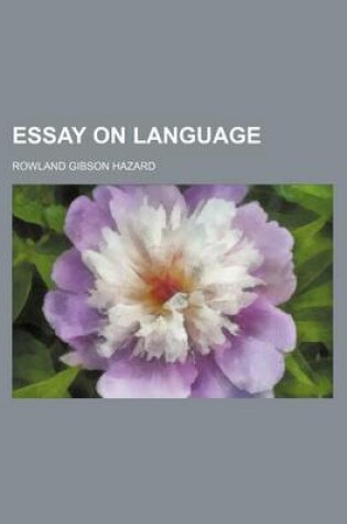 Cover of Essay on Language