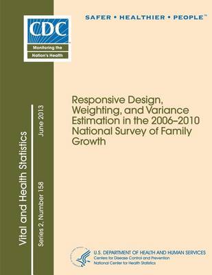 Book cover for Vital and Health Statistics Series 2, Number 158