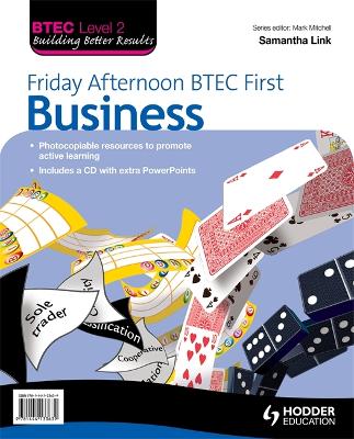 Book cover for Friday Afternoon BTEC First Business Resource Pack + CD