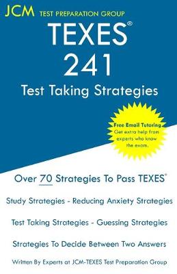 Book cover for TEXES 241 Test Taking Strategies