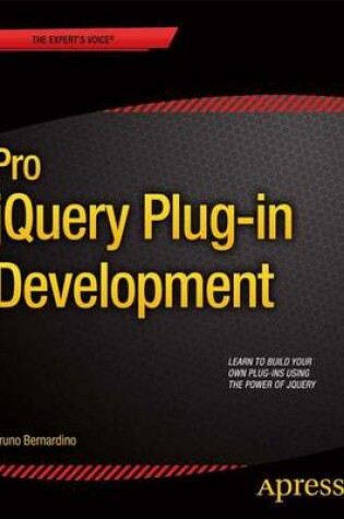 Cover of Pro JQuery Plug-in Development