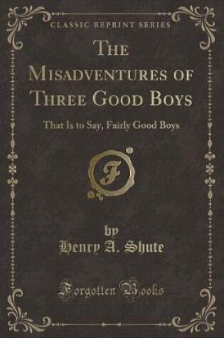 Cover of The Misadventures of Three Good Boys