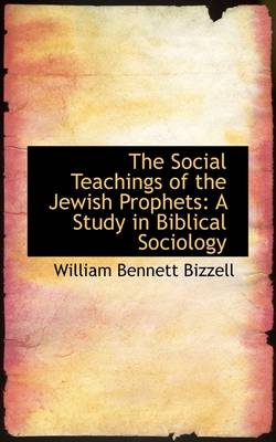 Book cover for The Social Teachings of the Jewish Prophets