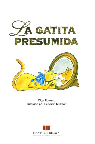 Cover of Elefonetica Blue: La Gatita Presumida Small Book